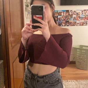 LF off the shoulder top